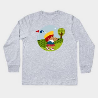 Golf Kids Long Sleeve T-Shirt